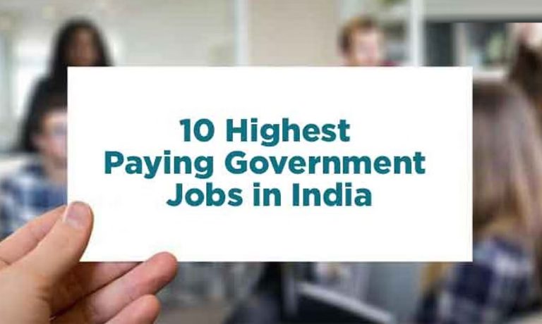 Top 10 Highest Paying Government Jobs In India Rightsofemployees