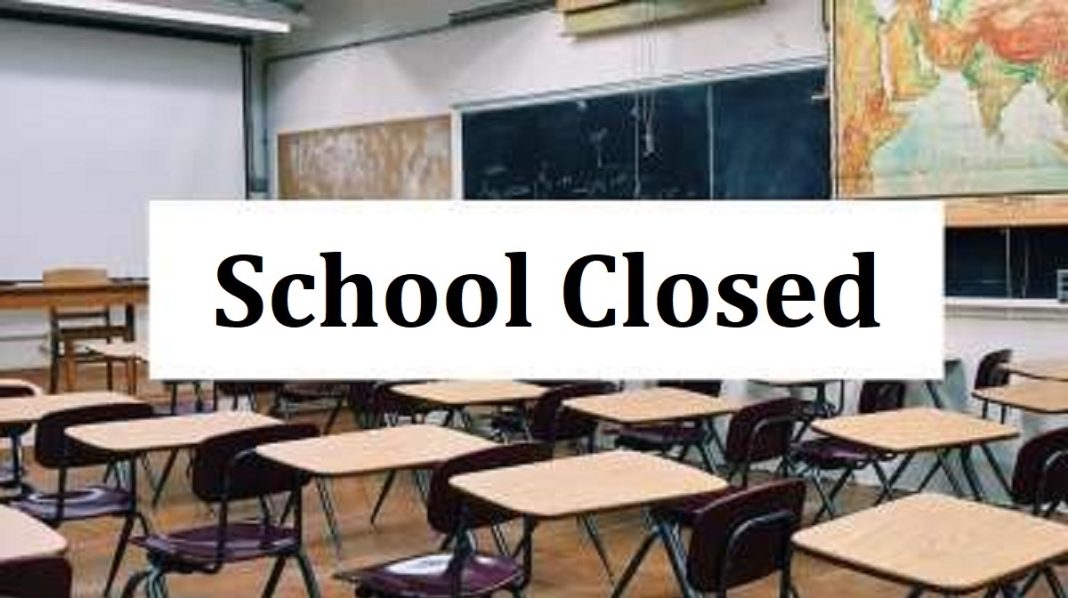 Winter Vacation All schools from 1st to 8th closed till January 14