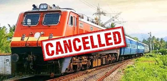 Railways cancelled these trains, see the complete list