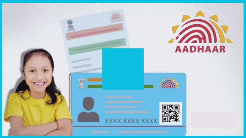 Blue Aadhaar Card What Is Blue Aadhaar Card And What Is It For Know