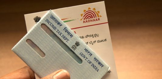 Center Govt blocks websites exposing Aadhaar, PAN details of users