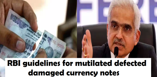 RBI guidelines for mutilated defected damaged currency notes, how to exchange in banks, know here